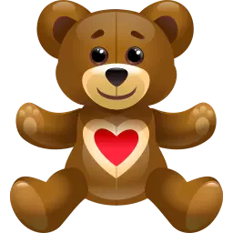 gift bear heart
